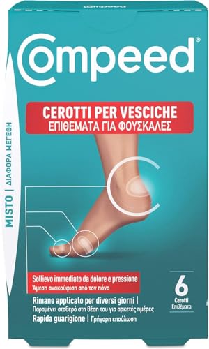 Compeed Blasenpflaster Langlebig Wasserfest Gemischte Packung 6 St