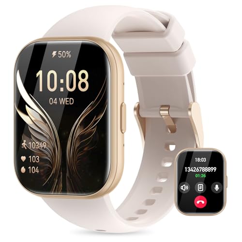 Miecgth Smartwatch Damen Mit Telefonfunktion 1 75 Touchscreen