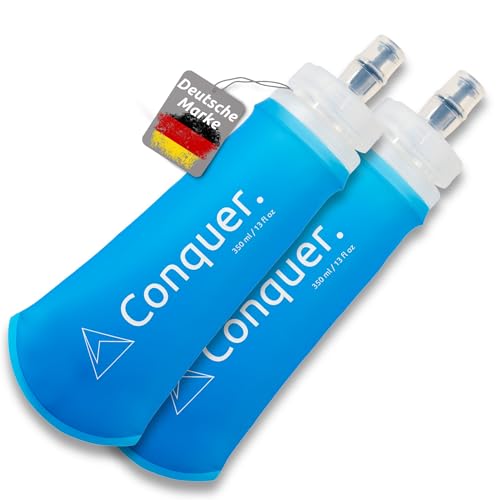 Conquer Faltbare Trinkflasche Zum Laufen Bpa Freie Flexible