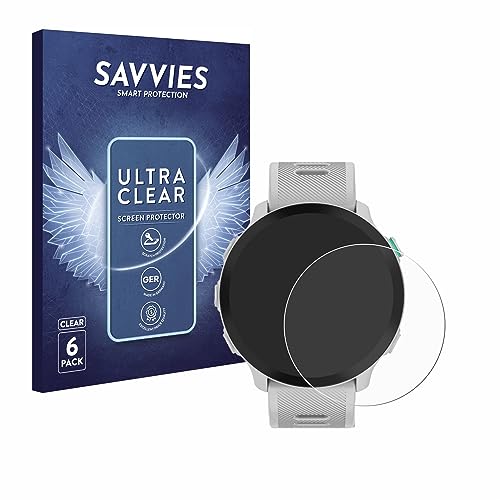 Savvies 6 St Ck Schutzfolie F R Garmin