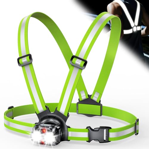 Iseyou Lauflampe Joggen 800 Lumen Brustlampe Lauflicht 6