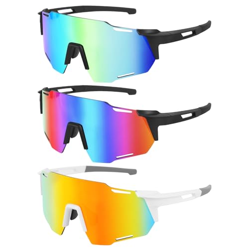 Mineup 3 St Ck Schnelle Brille Sonnenbrille Fahrradbrille
