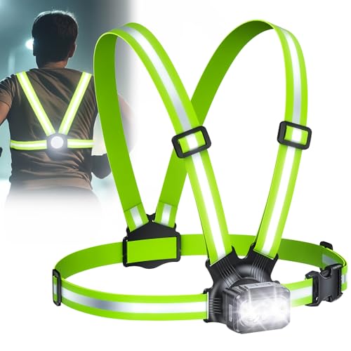 Rolgno 500 Lumen Lauflicht Lauflampe Joggen Mit 360