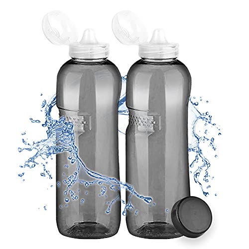 Kavodrink 2 X Tritan Trinkflasche 1 0l Sportdeckel