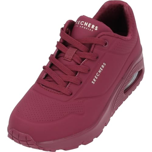 Skechers Damen Uno Stand On Air Plum Durabuck