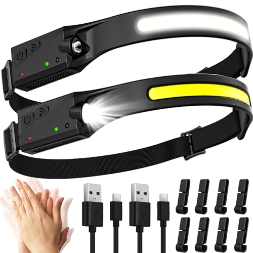 Aaizplz Stirnlampe Led Wiederaufladbar Superhell 2000 Lumens 5