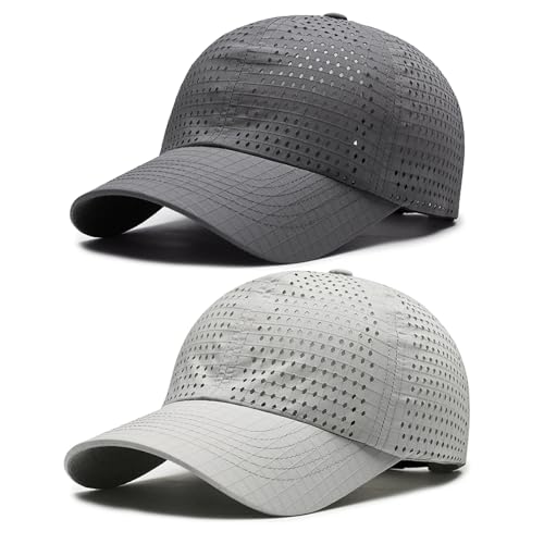 Aypow 2 Pcs Basecap Herren Damen Atmungsaktivem Schnelltrocknend