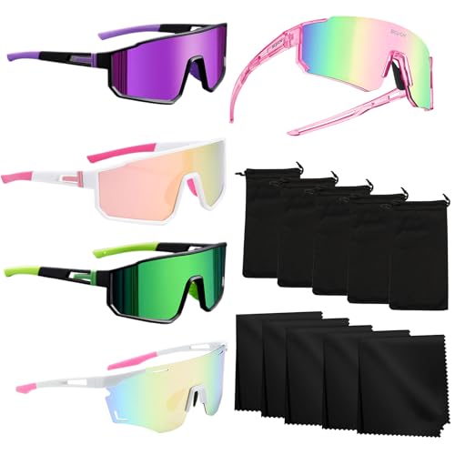 Loepenle 5 St Ck Sport Sonnenbrille Polarisiert Fahrradbrille