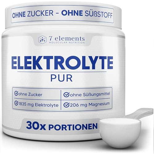 Elektrolyte Pur 210g 30 Portionen Ohne Zucker S