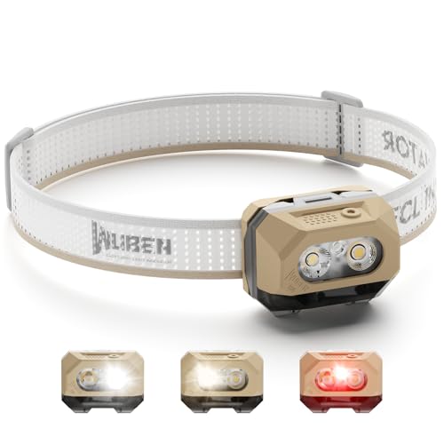 Wuben H4 Stirnlampe Led Wiederaufladbar 800 Lumen Stirnlampe