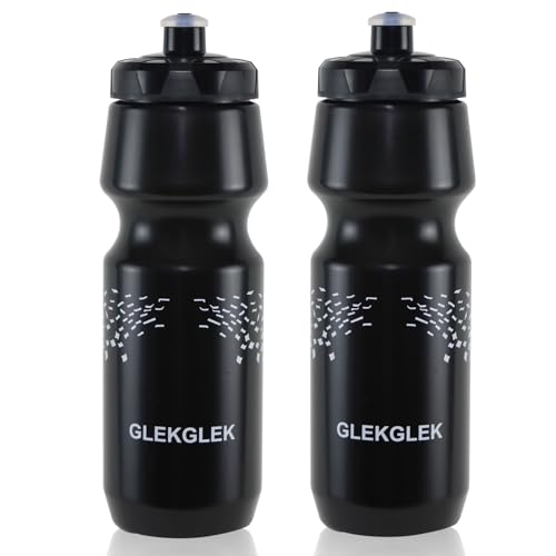 Glekglek Trinkflasche Sport 750ml Geruchlos Und Wasserdicht Quetschflasche