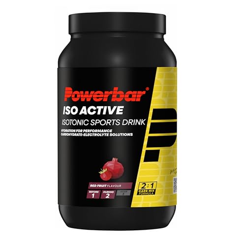 Powerbar Isoactive Red Fruit 1320g Isotonisches Sportgetr Nk