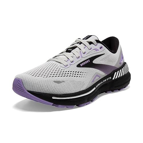 Brooks Damen Adrenaline Gts 23 Sneaker Grau Schwarz