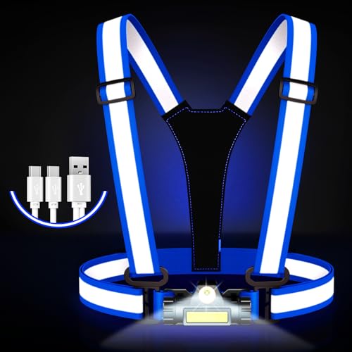 Lauflicht Lauflampe Joggen Reflektierende Led Laufweste Beleuchtete Weste