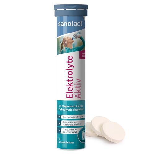 Sanotact Elektrolyte Aktiv 20 Brausetabletten Elektrolyt Mit Magnesium