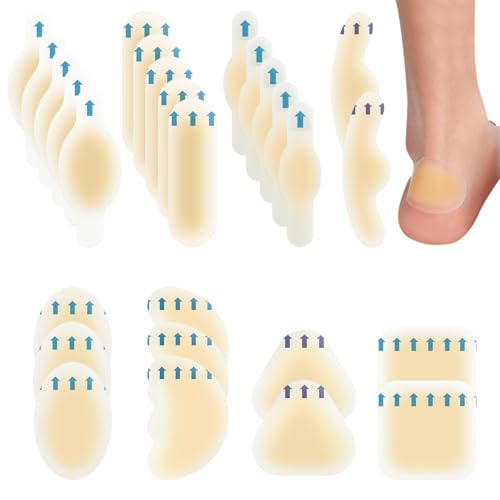 Foretogo 28 St Ck Blasenpflaster Ferse Hydrokolloid Pflaster