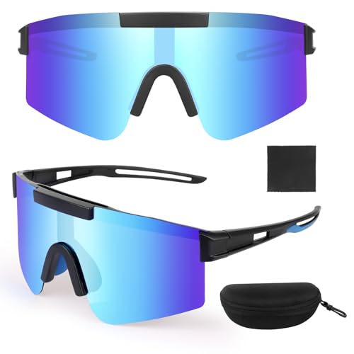 Hiullen Schnelle Brille Rave Fahrradbrille Herren Damen Sport