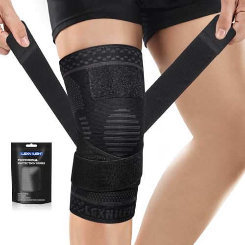Lexniush Kniebandage F R Damen M Nner Kompression