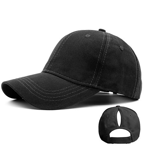 Ruyosn Basecap Damen Cap Zopf High Ponytail Cap