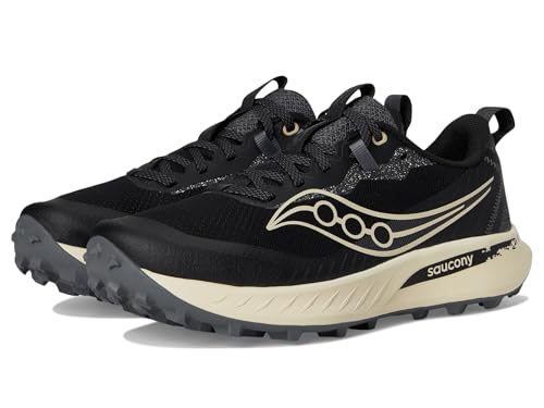 Saucony Damen Peregrine 15 Traillaufschuhe Schwarz Pearl 40