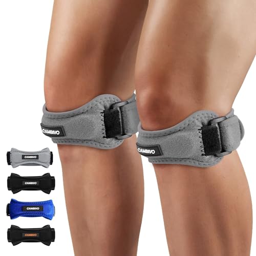 Cambivo 2 X Patellasehnenbandage Knee Support Patella Kniebandage