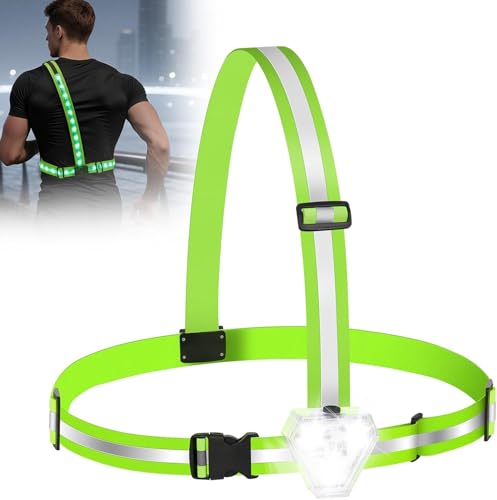 Zacro Lauflicht Lauflampe Joggen Mit 360 Reflektoren Usb