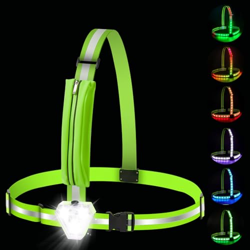 Zacro Lauflicht Lauflampe Joggen Mit 360 Reflektoren Usb