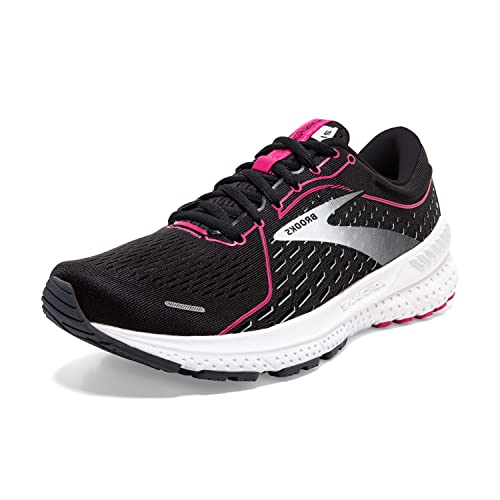 Brooks Damen Adrenaline Gts 21 Laufschuh Black Raspberry