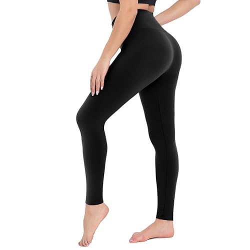 Campsnail Damen Leggings Sporthose Mit Hohem Bund Lang