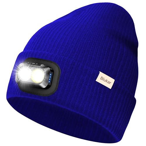 Blukar Led Beanie Beleuchtete M Tze Mit Licht