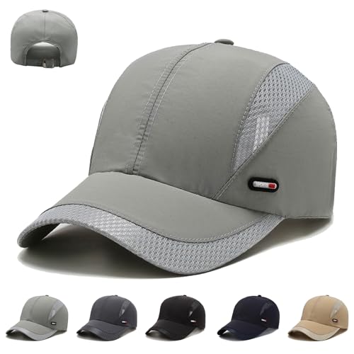 Wenauang Unisex Schnelltrocknende Baseballkappe Licht Atmungsaktiv Basecap Unstrukturierte