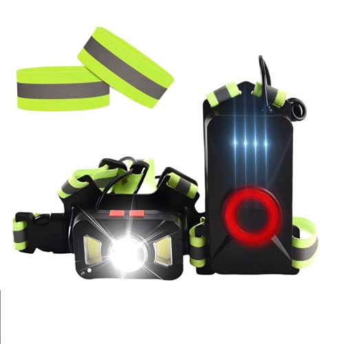 Hospaop Lauflicht Brustlampe Joggen 500 Lumen Led Lauflampe