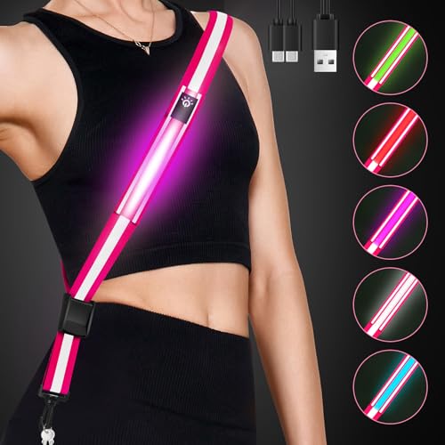 Fitense Lauflicht Joggen Mit Reflektoren G Rtel Led
