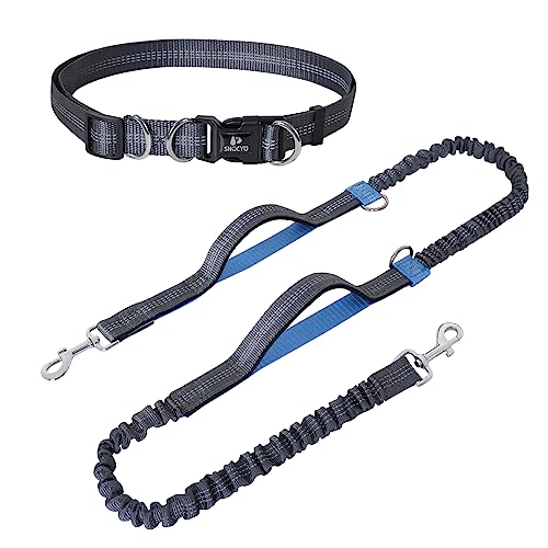 Snocyo Joggingleine Hunde Jogging Hundeleine F R Mittelgro