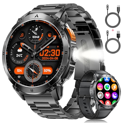 Lige Milit R Smartwatch Herren Mit Led Licht