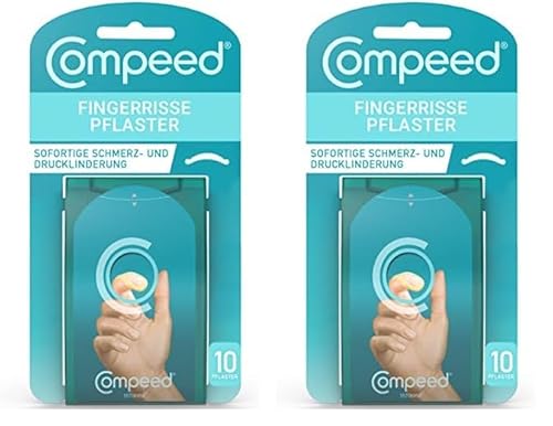 Compeed Fingerrissepflaster Fingerpflaster Mit Hydrokolloid Gegen Eingerissene Fingerkuppen