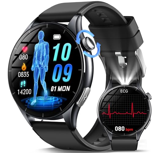 2026 Neu Smartwatch Herren Mit Ekg T Cker