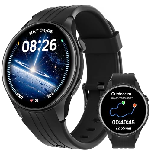 Parsonver Smartwatch Herren Damen Mit Gps Fitnessuhr Mit