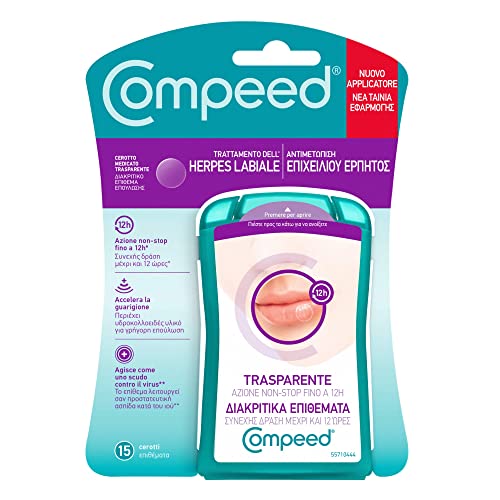 Compeed Herpes Pflaster Transparent 15 St Ck