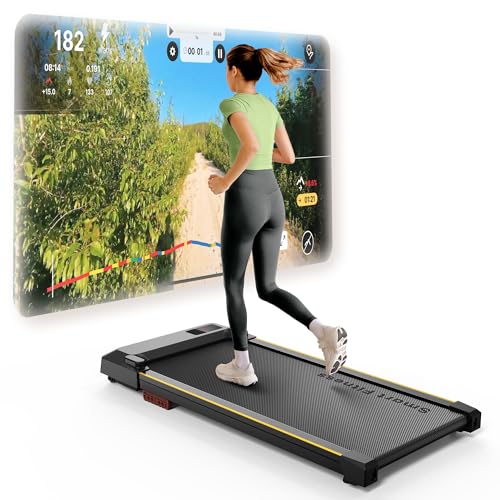Urevo Smart Walking Pad Kompaktes Leises Laufband Schreibtisch