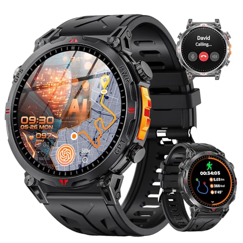Gps Smartwatch Herren 2025 Milit R Smartwatch Sportuhr