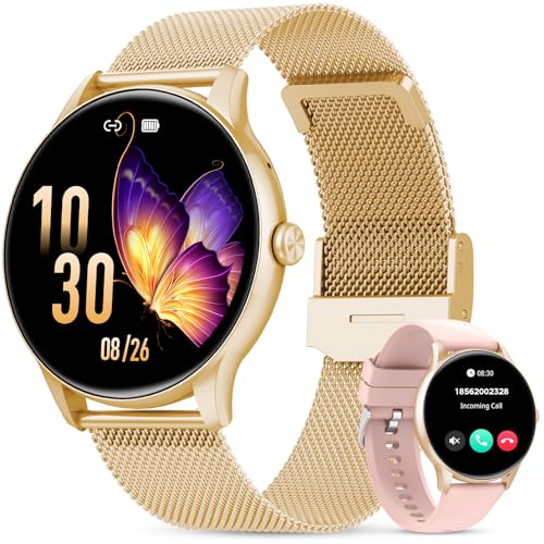 Elegante Smartwatch Damen Mit Telefonfunktion 1 39 Zoll