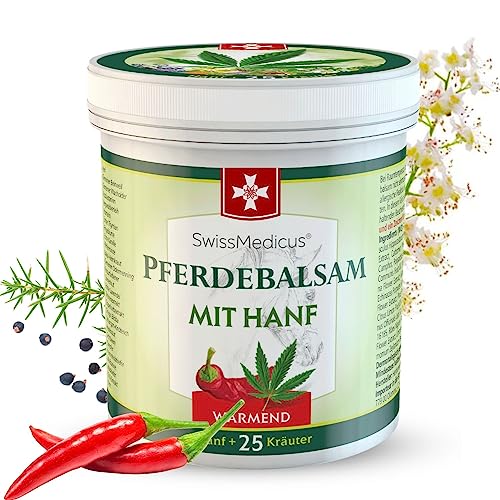 Swissmedicus Pferdebalsam Mit Hanf W Rmende Wirkung F