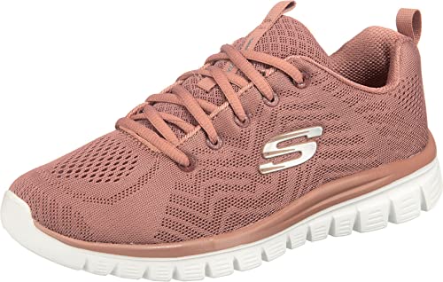 Skechers Damen Graceful Get Connected Sneaker Mauve Mve