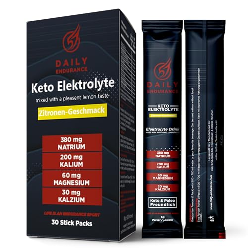 Daily Endurance Keto Elektrolyt Pulver Unterst Tzt Hydratation