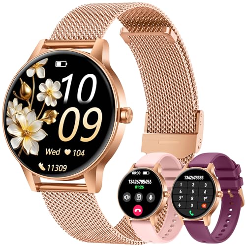 Smartwatch Damen Mit Bluetooth Telefonfunktion Sportuhr 1 27