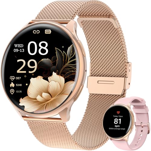 Sloksfil Smartwatch Damen Mit Telefonfunktion 1 39 Smart
