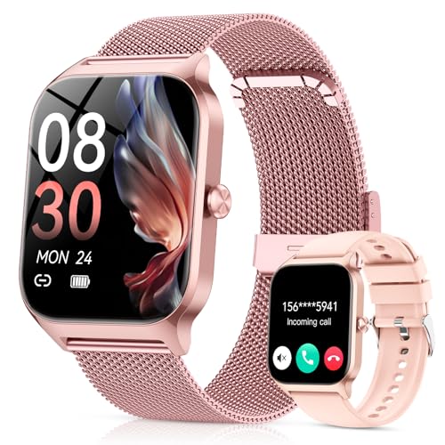 Smartwatch Damen Mit Telefonfunktion 1 85 Zoll Hd