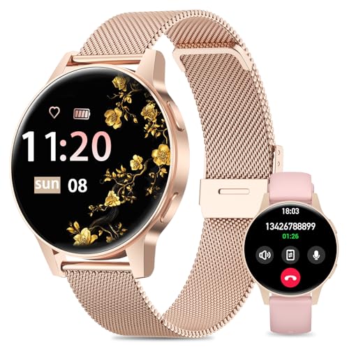 Sloksfil Smartwatch Damen Klein Mit Telefonfunktion 1 27