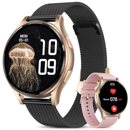 Lgnitek Smartwatch Damen Mit Ekg Hrv Bmi Harns